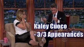 Kaley Cuoco - Prefers Animals Over People - 3/3 Appearances In Chron. Order [HD]