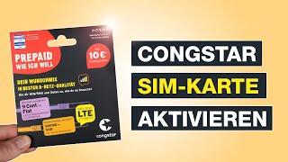 Congstar aktivieren und SIM-Karte freischalten | Tutorial – Testventure