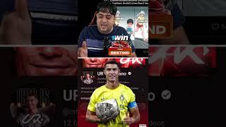 ronaldo 25Million Subscribers  #ronaldo #youtube #christianoronaldo #football #mrbeast #viratkohli