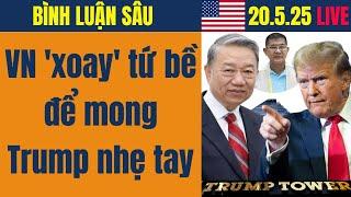 LIVE: Việt Nam 'xoay' tứ bề để mong Trump nhẹ tay [Đỗ Dzũng x Nửa Vòng Trái Đất TV]