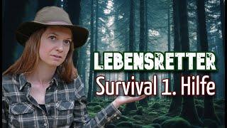 ️ Lebensretter​Diese Bushcraft- und Prepping 1.Hilfe musst du gesehen haben! 🩸