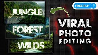 Viral Name Photo Editing | Urban Jungle Font Photo Editing | Free PLP | Atulzalaedits