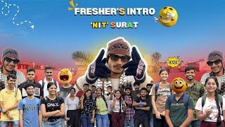 A Freshers intro of ‘NIT SURAT’ |#trending #viralvideo #youtube #funny #vivekgalav #freshers