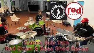 Cairns Red Drum and Bass Shed July 2021 featuring Ben Hakalitz