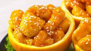 Thai-Style Chicken in Orange Sauce. Dish That Will Surprise You! Recipe by Always Yummy!
