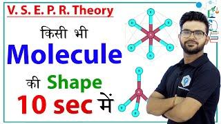 VSEPR theory chemical bonding Chemistry Class 11