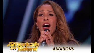 Glennis Grace: STUNNING 39-Year-Old Singer Tribute To Whitney Houston! | America's Got Talent