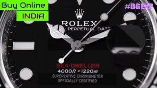 Mens Rolex Watches With Price - Best & Most Popular in India