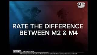 WHO WILL WIN M2 vs M4 ? #pubgmobile #bgmi