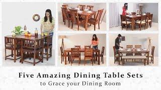 Dining Table Set: Five Amazing Dining Table Set to Grace your Dining Room From Wooden Street