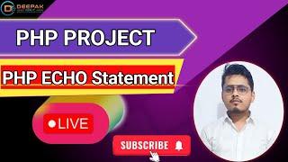 how to use the echo statement in PHP || php echo statement || How to use php echo statement