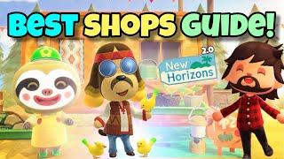 BEST SHOPS to Get *Harvs Island Complete Guide & Tour! | ACNH