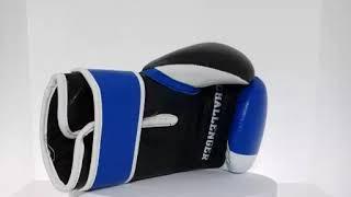 Leone Contender boxing gloves blue GN201