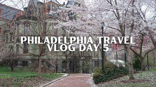 PHILADELPHIA TRAVEL VLOG: Exploring Penn's Campus