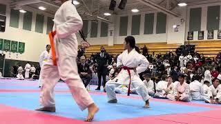 Jocelyn Chen - Feb 4th Tournament, 1st place Kata. 5 people in the division. Video 1