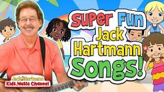  LIVE! | ABCs, Counting, Brain Breaks and More! | Super FUN Jack Hartmann Songs!