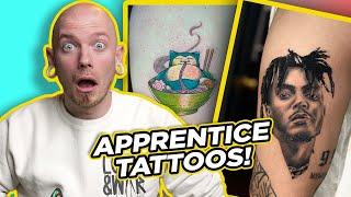 APPRENTICE TATTOOS #19 | Tattoo Critiques | Pony Lawson