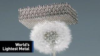 The World's Lightest Metal is 99% Air