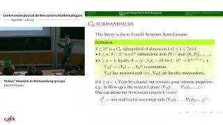 Davide Vittone : Stokes’ theorem in Heisenberg groups