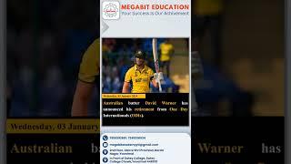 Megabit Education Yavatmal's Daily Current Affairs: 3 Jan 2024 #gk #youtube #shorts #yavatmal #news