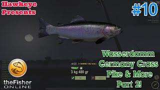 theFisher Online - Wasserdamm Germany Grass Pike & More - Part 2!