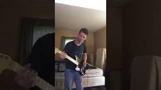 Fender Mustang left handed.