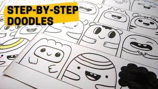 Doodle Art | Day 88 ~Doodle For Beginners | Draw With Me Step-By-Step