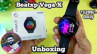 BeatXP Vega X Amoled Calling smartwatch unboxing