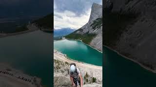 Beautiful Climb Canmore #banff #lakelouise #canmore #nature #mountains #kananaskis