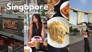 Singapore Vlog - Exploring Marina Bay Sands, Art Science Museum, Shopping, Food