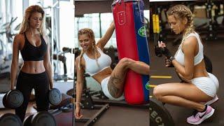  Natalie Lee - Best Gym Workout Compilation ( part  3 )The most Beautiful Russian Fitness Models