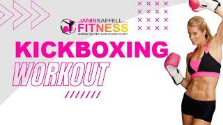 Hardcore KICKBOX Circuit Workout - no equipment | Janis Saffell