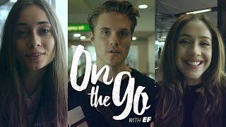 Meet our vloggers: Maria, Elenor & Filip – On the go with EF #1