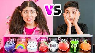 Jason and Sara Funny Flavor Challenge for kids