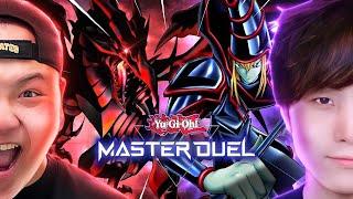 #1 RED-EYES vs #1 DARK MAGICIAN - TeamSamuraiX1 vs @Sykkuno - Yu-Gi-Oh Master Duel Ranked Gameplay!