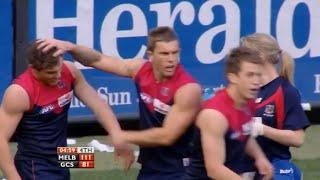 Brent Moloney - 3 goals - 2011, Rd 23 - Melbourne v GCS