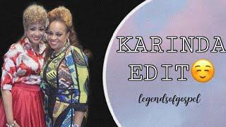 Dorinda Clark Cole and Karen Clark Sheard| KARINDA Edit