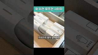 다이소 비닐 정리함이 현재 화제인 이유 #shorts