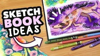 Ideas for Your Sketchbook! // sketchbook session
