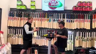 David Boon visits the Cricket Hub Tasmania