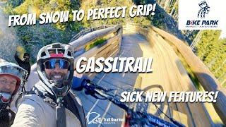 Gassltrail Kronplatz! Snow at the top, then perfect grip! Never rode my EMTB faster!  YT Decoy