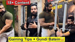 Gundi Batein|| Gaining Tips || Chest Workout With @rubal62