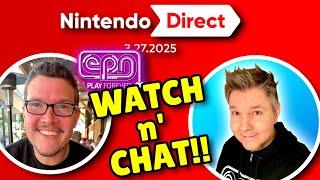NINTENDO DIRECT LIVE w/ Vic & Jose! - Switch Surprises? - EPN Watch n' Chat - Electric Playground