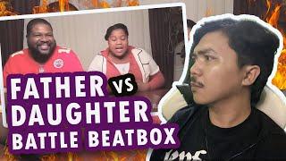 BEATBOX Father VS Daughter Crazy Battle - REACTION #beatbox #beatboxfather #beatboxdaughter