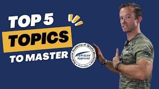 5 Topics to Master || Pass Your NASM Exam || NASM CPT 7th Edition