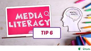What is Media Literacy? - #tipfftheday by Dr. Samir Parikh