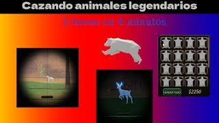 Cazería de animales legendarios en westbount Roblox (2 horas resuminas en 4 minutos)