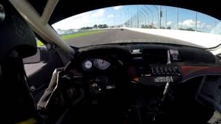 Chris Forsberg Drifting NASCAR Pit Road in 4 Seater Drift Car