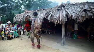 LA DANCE DU BWITI A MOUGHENDA VILLAGE