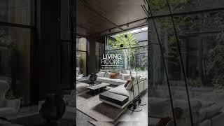 LIVING ROOMS | Yodezeen Architects | Interior Design #shorts